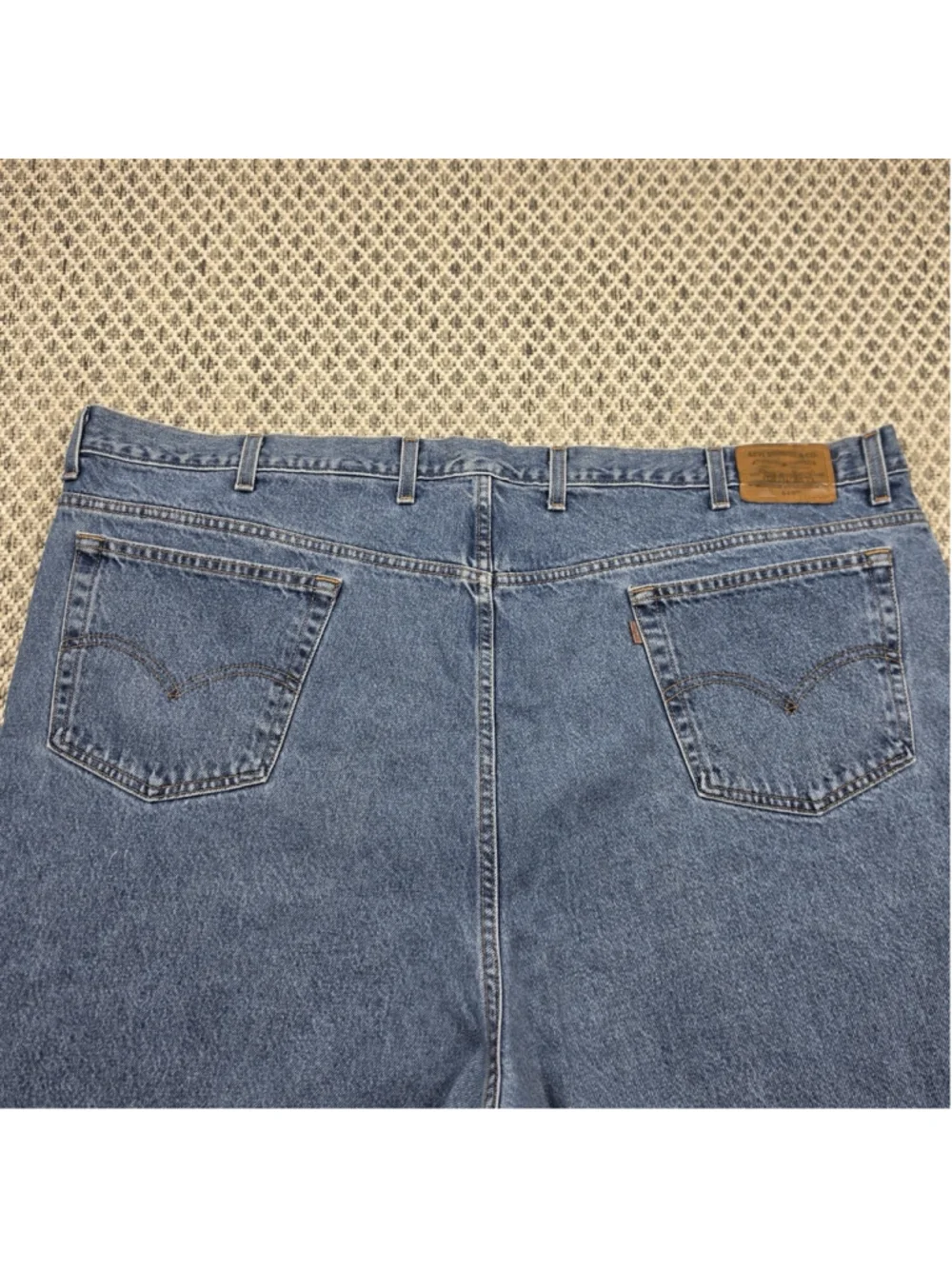 Vintage Levi’s 540 Relaxed Fit Jeans Men’s 54x32 Blue Denim Y2K Made USA